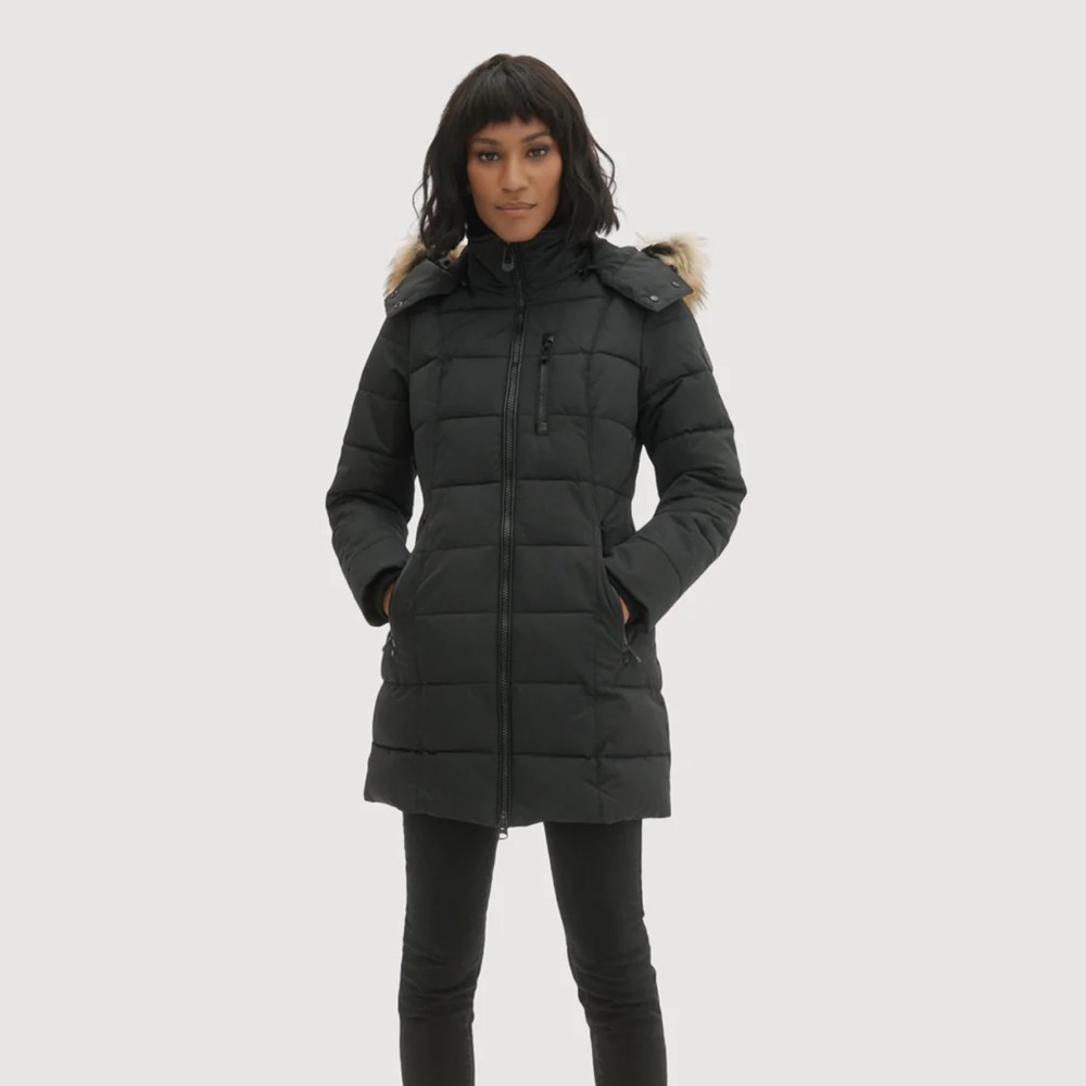 Noize Hannah Women’s Mid Length Parka Size M